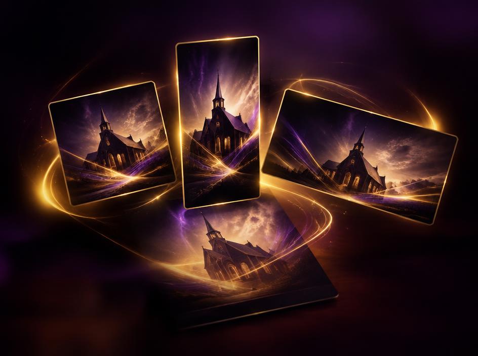 One flyer fanning out into square, story and banner formats